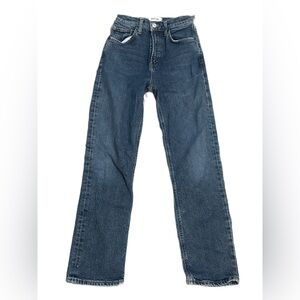 Agolde Wilder Mid-Rise Straight leg Jeans 25